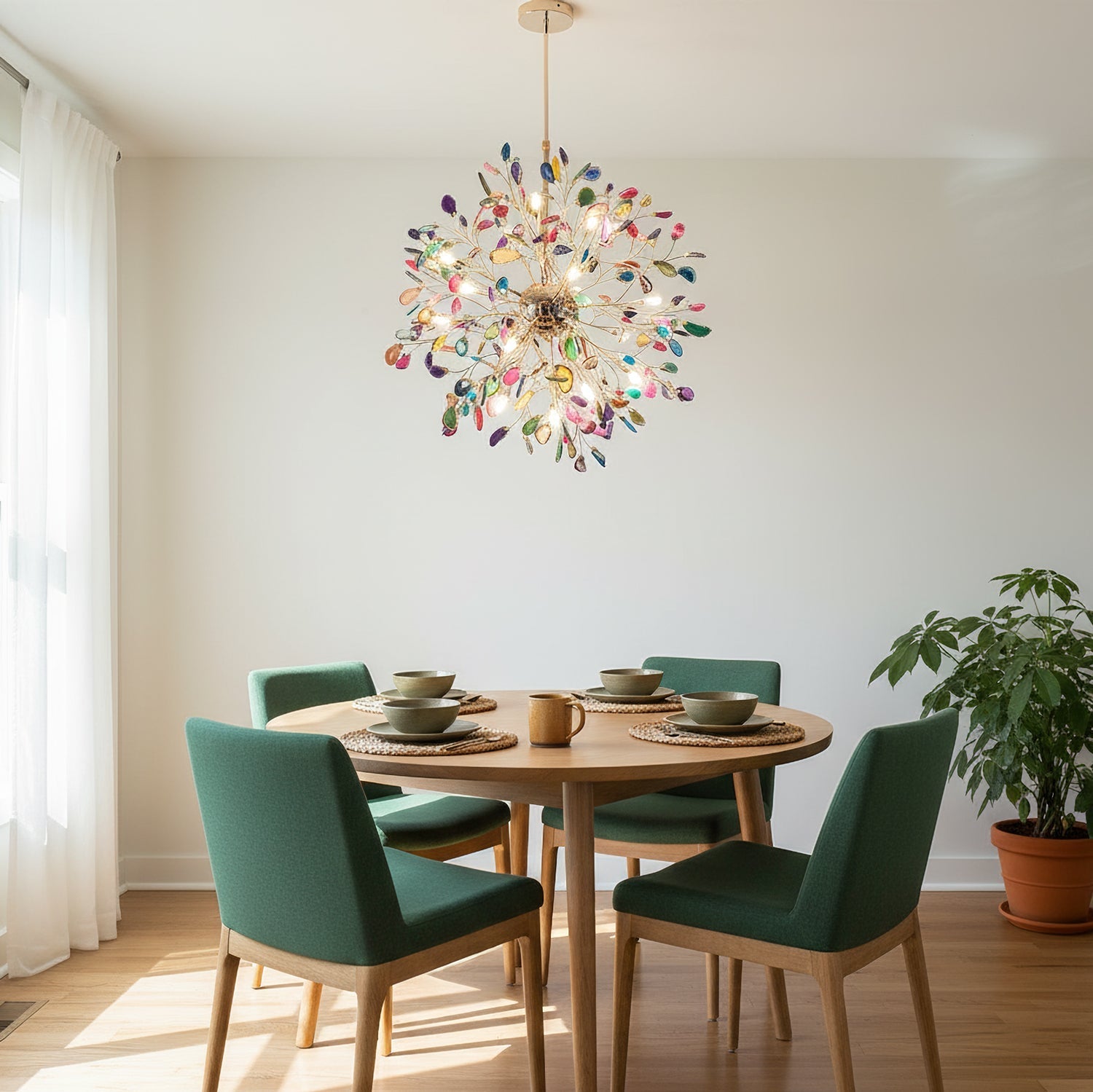 Agate Bloom Chandelier