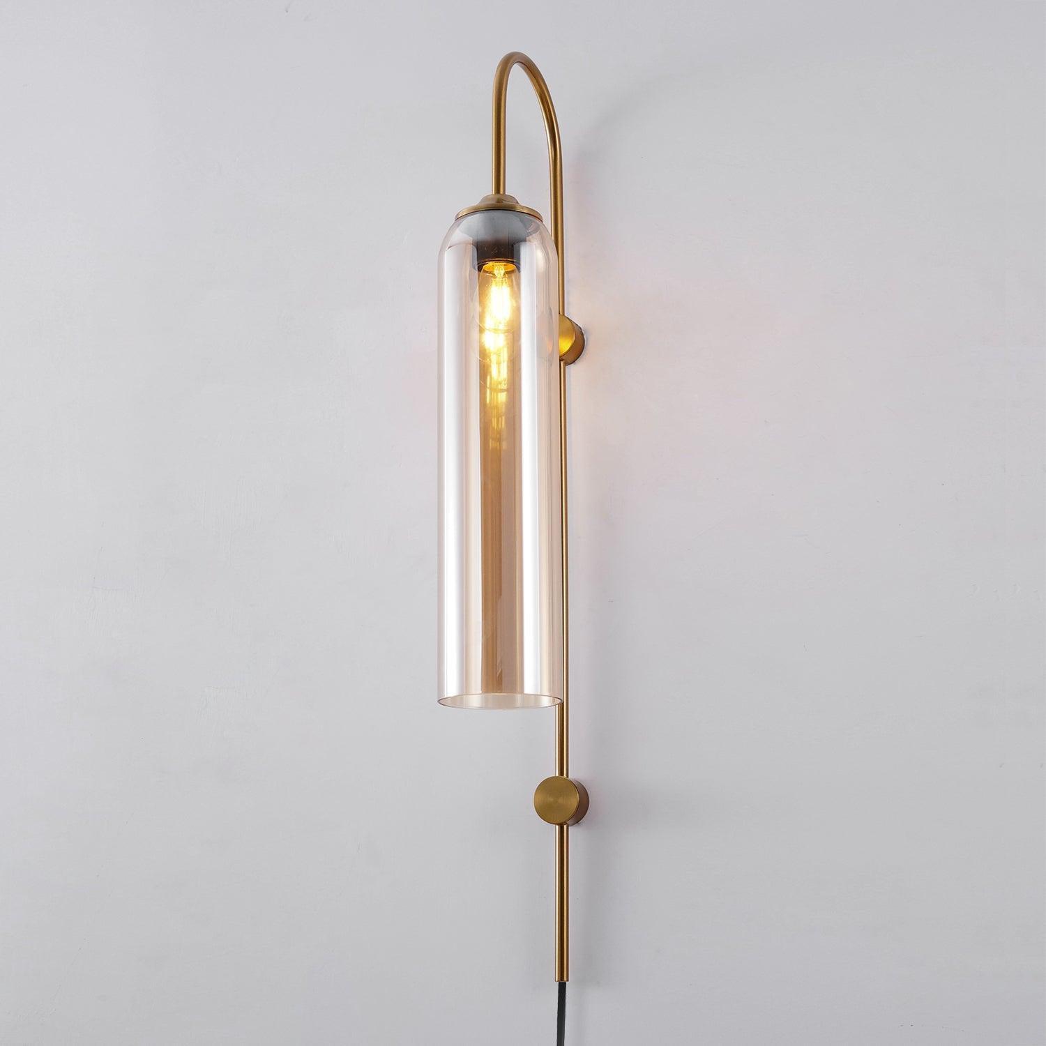 Arched Glass Wall Sconce