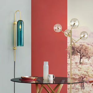 Arched Glass Wall Sconce