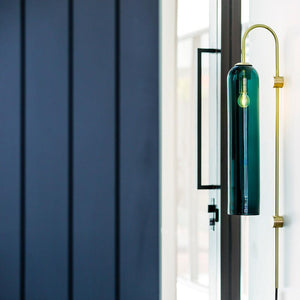 Arched Glass Wall Sconce