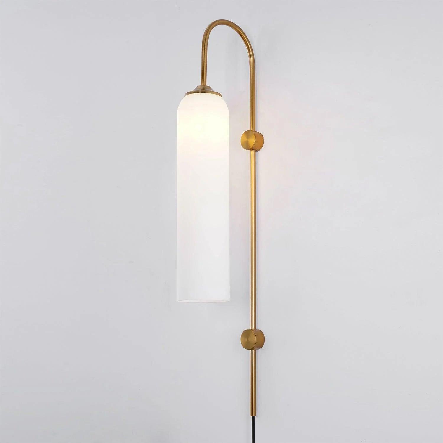 Arched Glass Wall Sconce