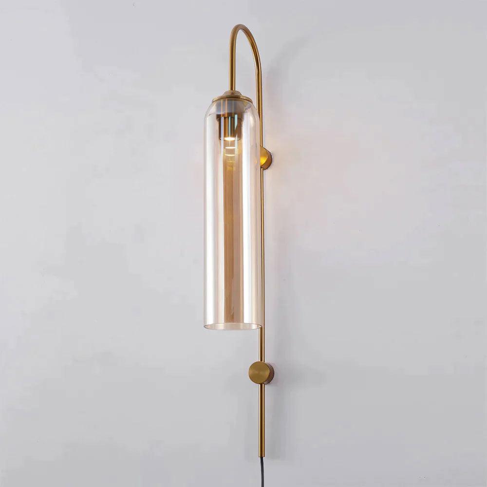 Arched Glass Wall Sconce