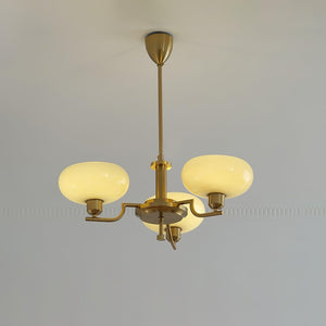 Multi-Arm Glass Chandelier