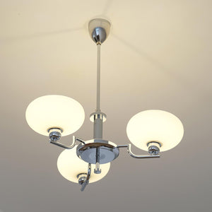 Multi-Arm Glass Chandelier