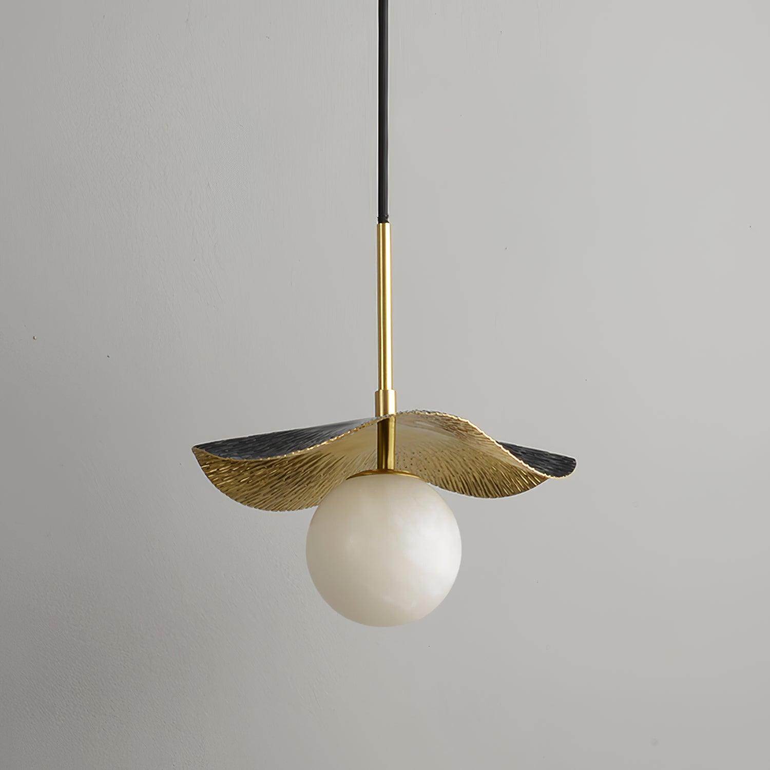 Alabaster Globe Pendant