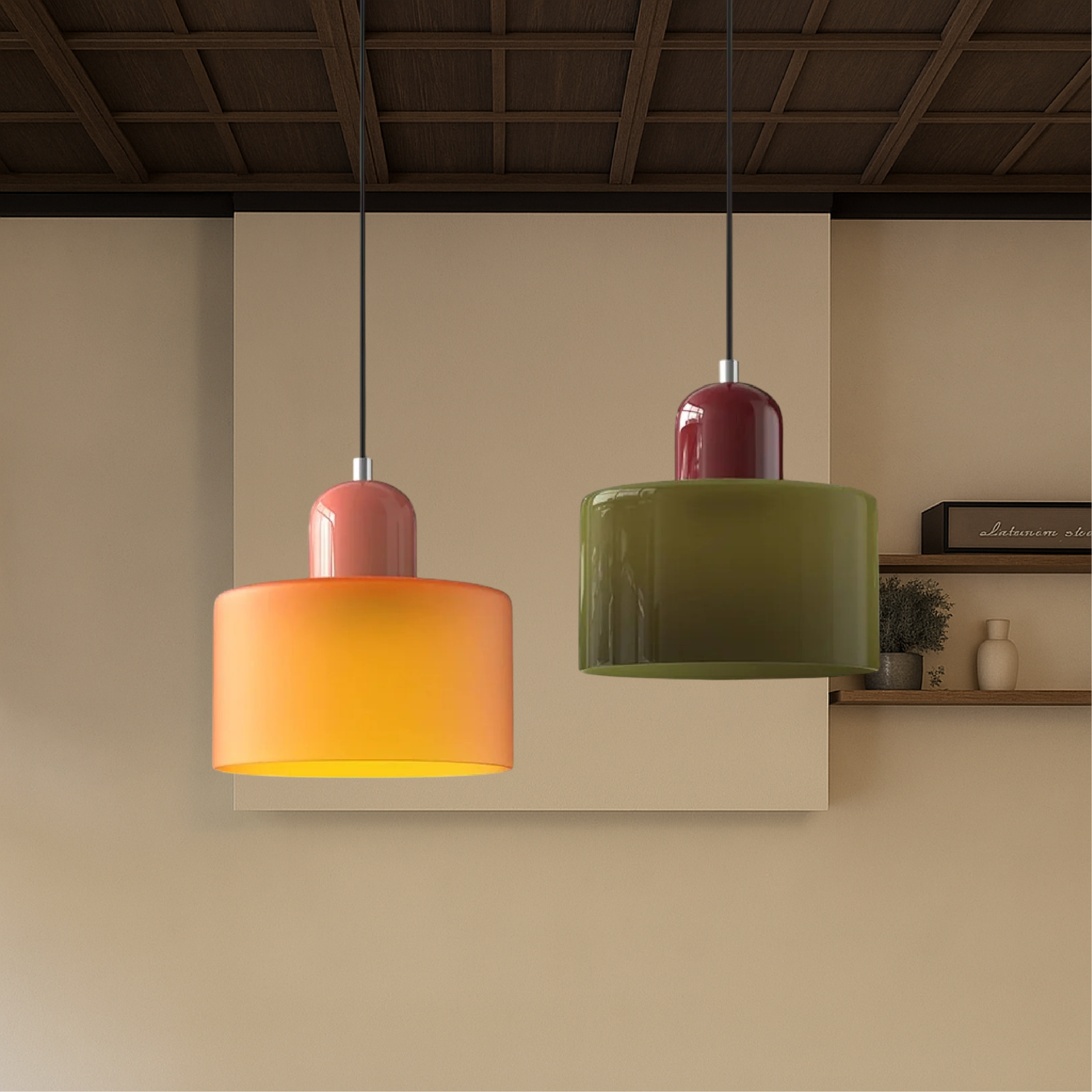Blush Dome Pendant
