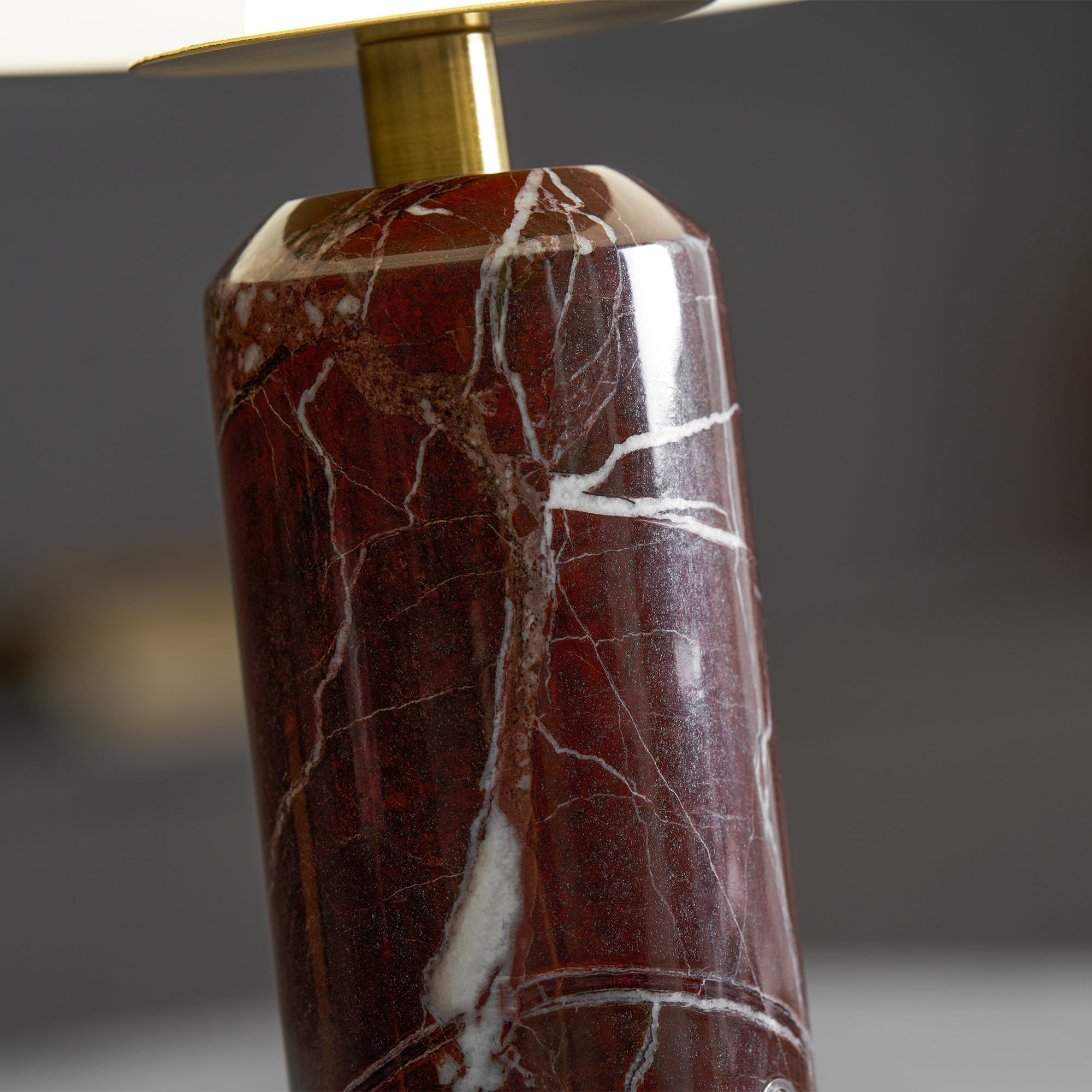 Marble Cylinder Lamp