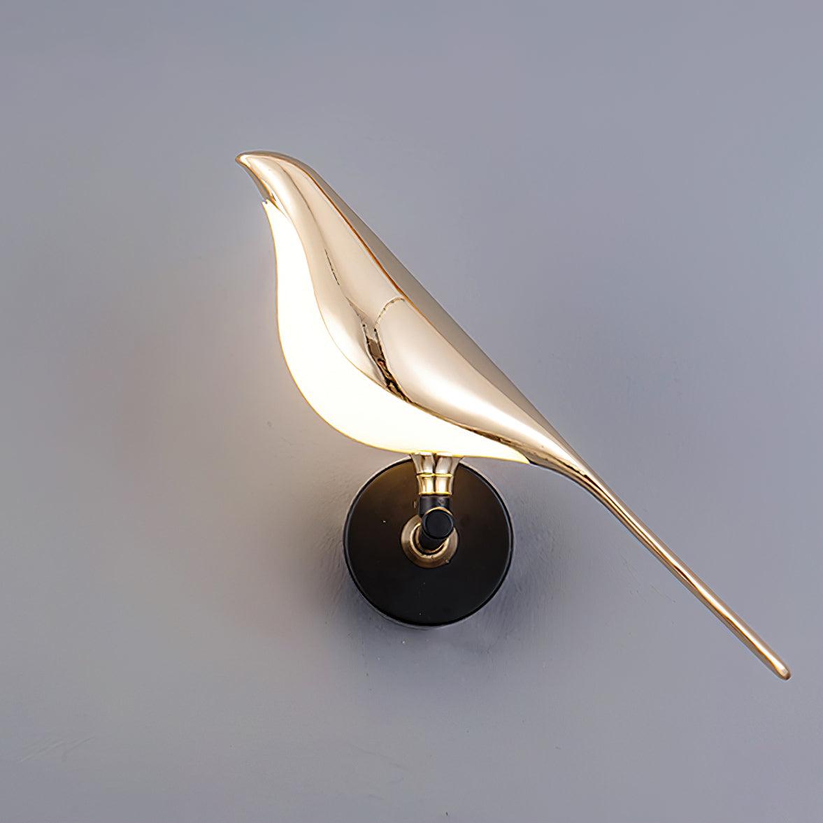 Sculptural Songbird Sconce