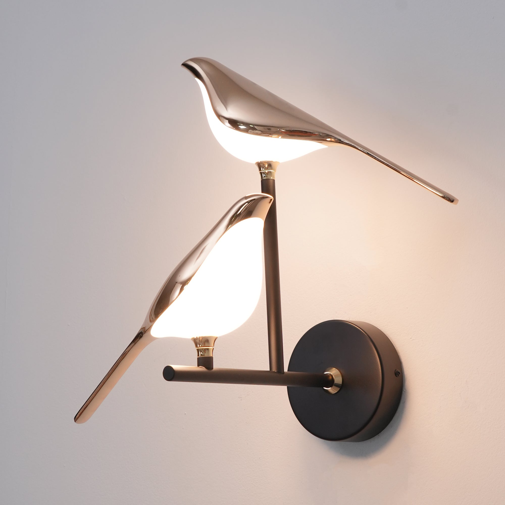 Sculptural Songbird Sconce