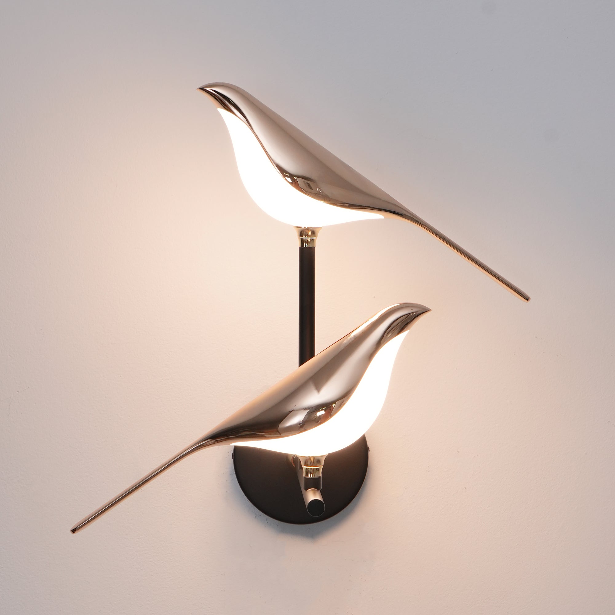 Sculptural Songbird Sconce