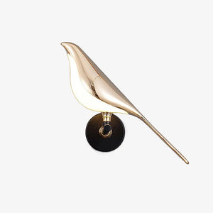 Sculptural Songbird Sconce