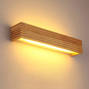 Floating Wood Sconce