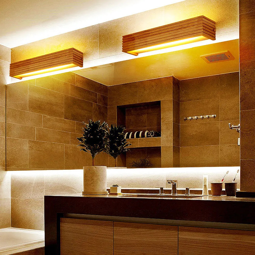 Floating Wood Sconce