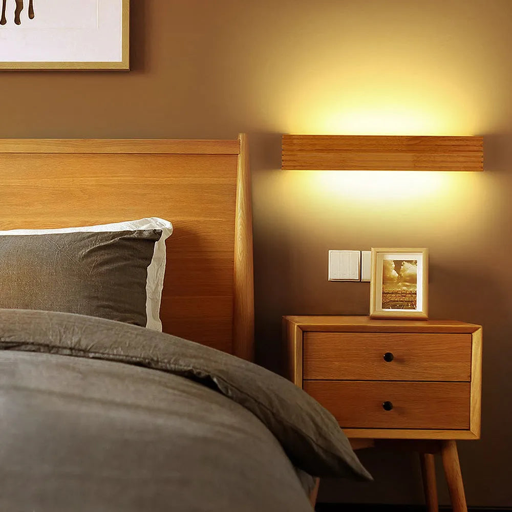 Floating Wood Sconce