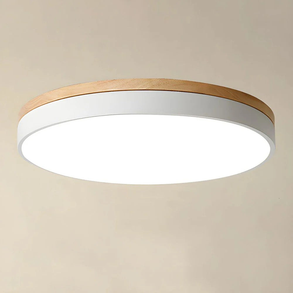 Nordic Halo Flush Light