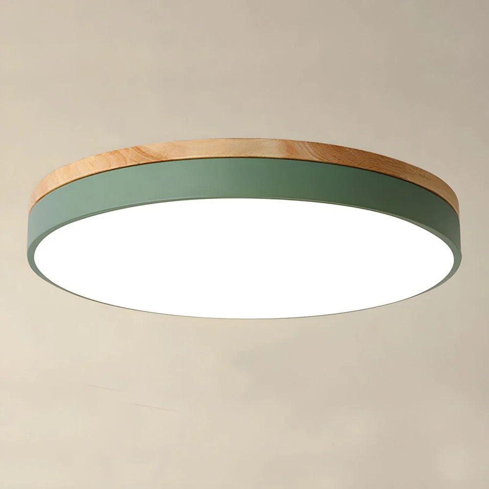 Nordic Halo Flush Light