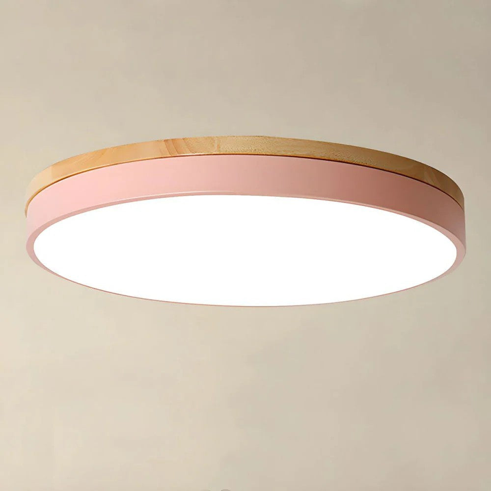 Nordic Halo Flush Light