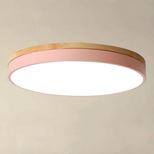 Nordic Halo Flush Light