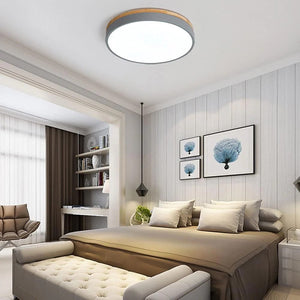 Nordic Halo Flush Light