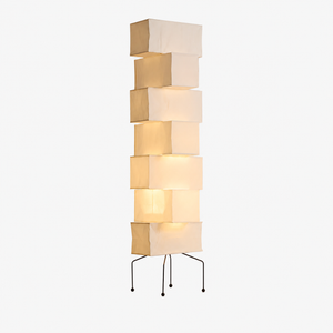 Stacked Paper Lantern Lamp