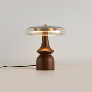 Amber Dome Table Lamp