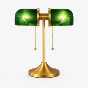 Dual Glass Vintage Lamp
