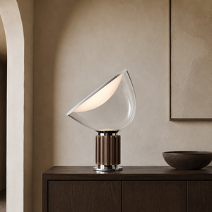Sculpted Glass Lamp