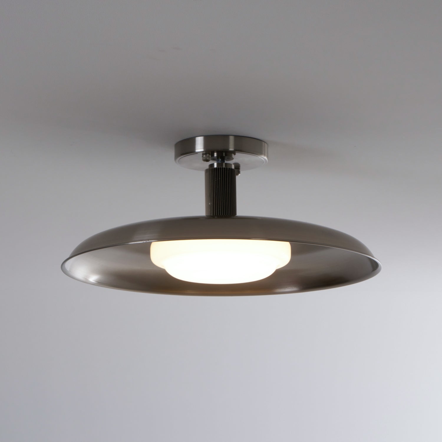 Amber Halo Flush Light