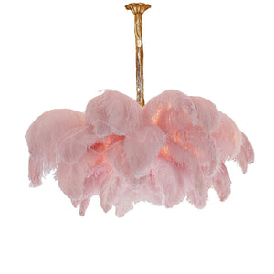Feather Canopy Chandelier