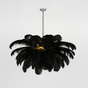 Feather Canopy Chandelier