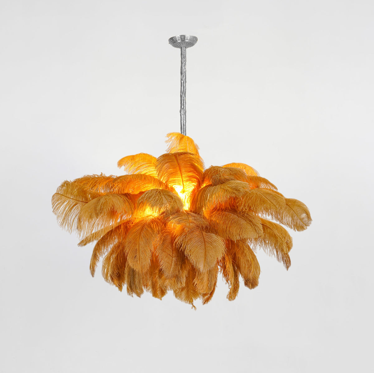 Feather Canopy Chandelier