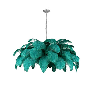 Feather Canopy Chandelier