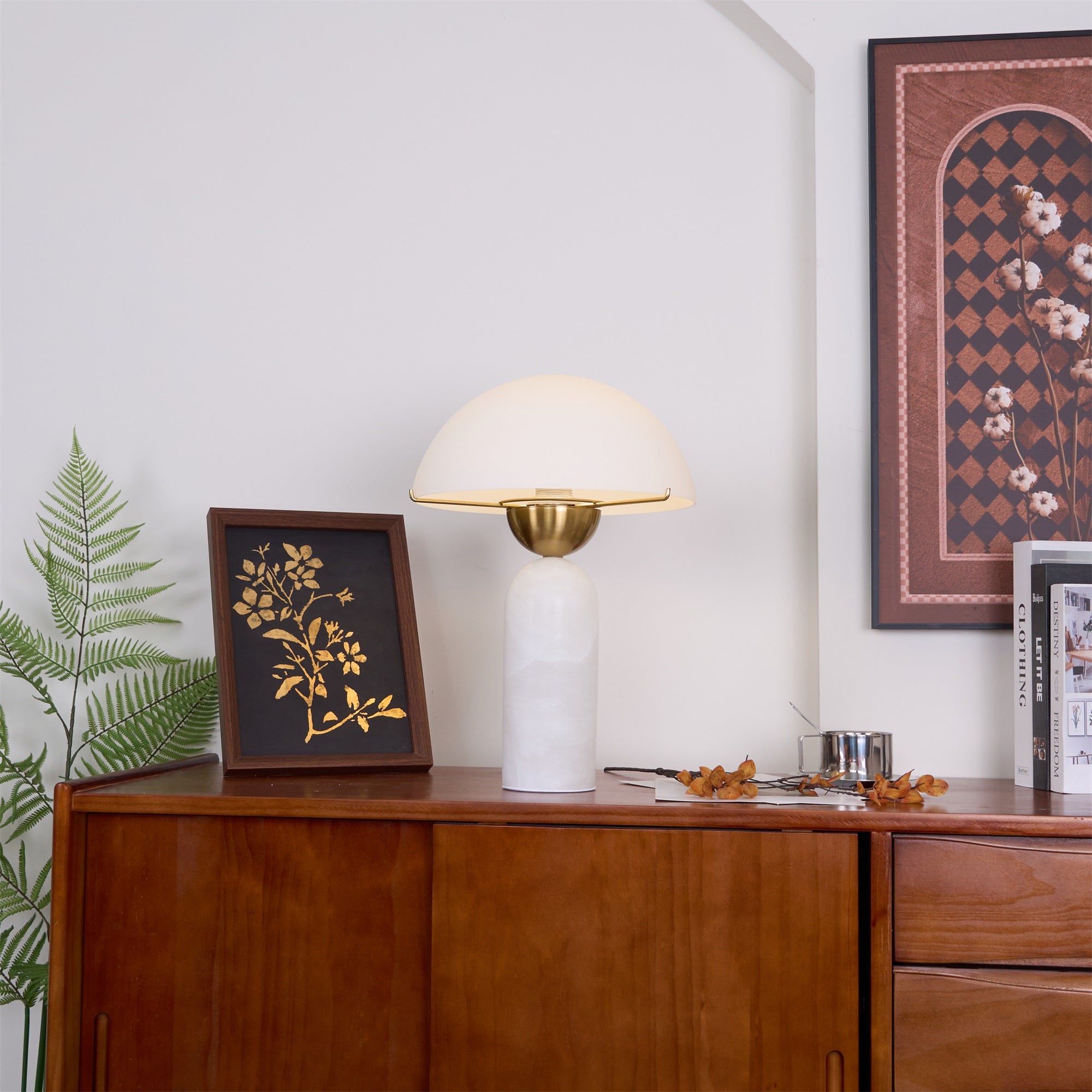 Alabaster Stone Lamp