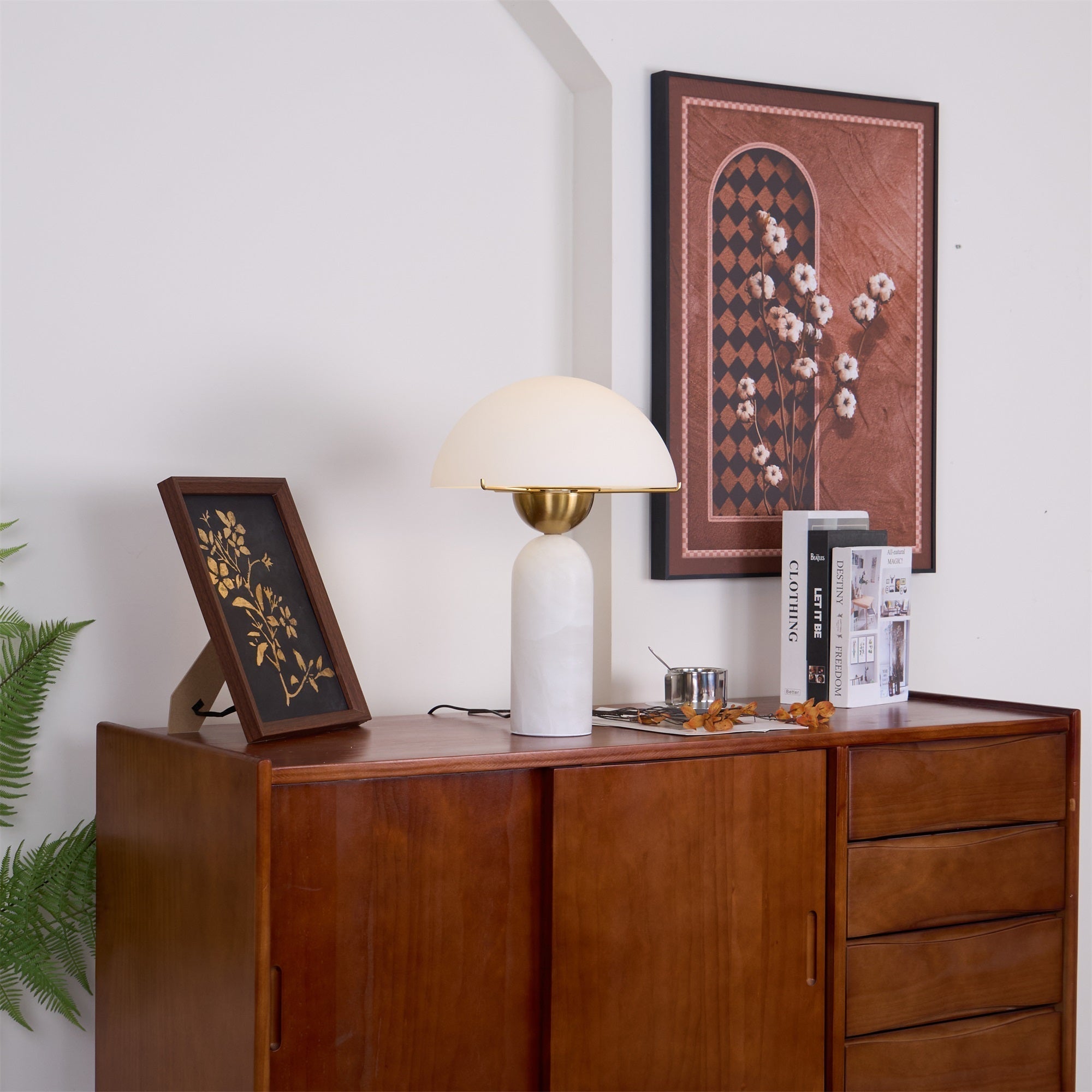Alabaster Stone Lamp