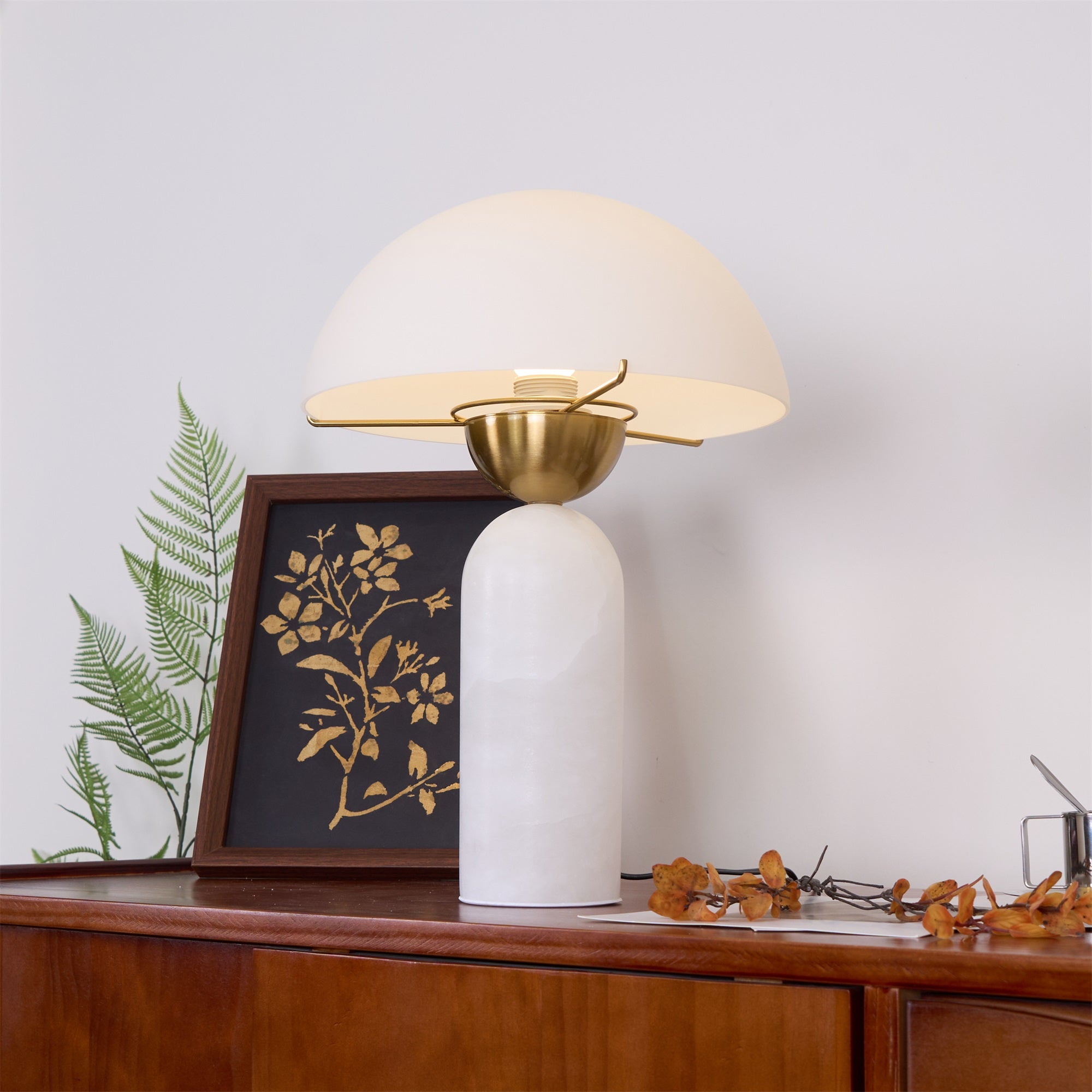 Alabaster Stone Lamp