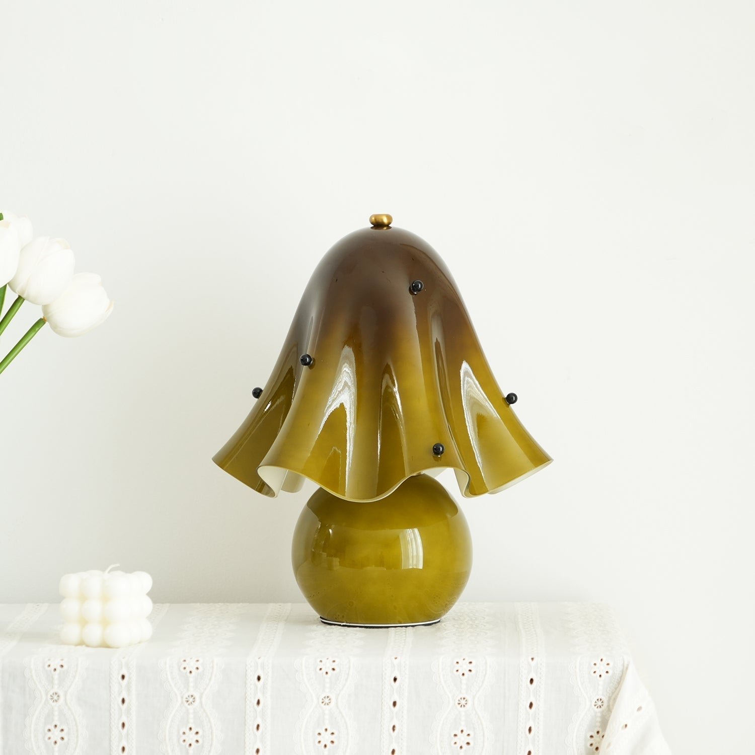 Sculpted Bell Lamp