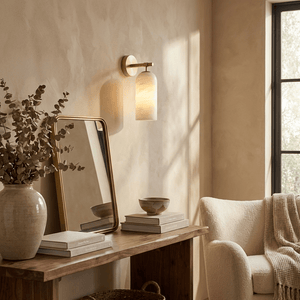 Alabaster Glow Sconce