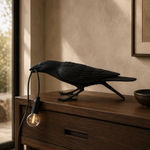 Raven Sculpture Lamp