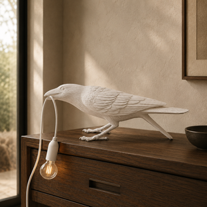 Raven Sculpture Lamp