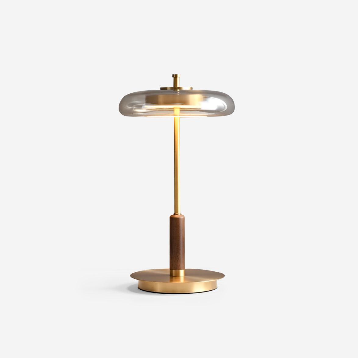 Amber Glow Table Lamp
