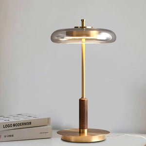 Amber Glow Table Lamp
