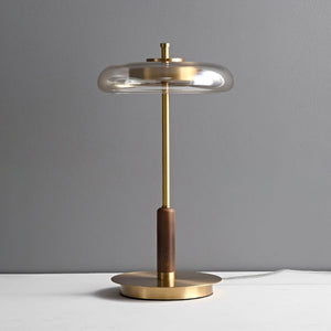 Amber Glow Table Lamp