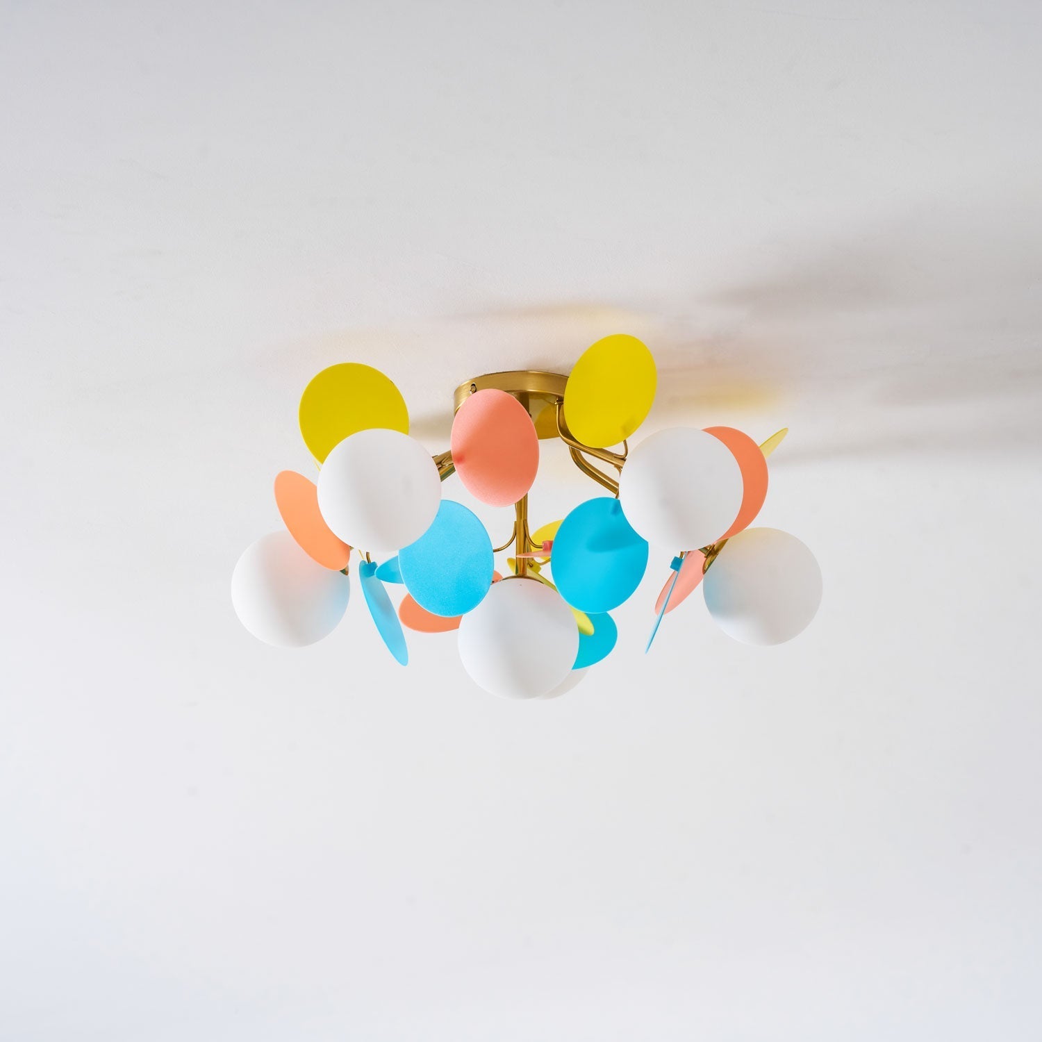 Pastel Orb Chandelier