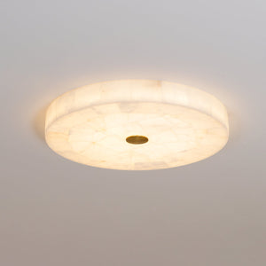Alabaster Halo Flush