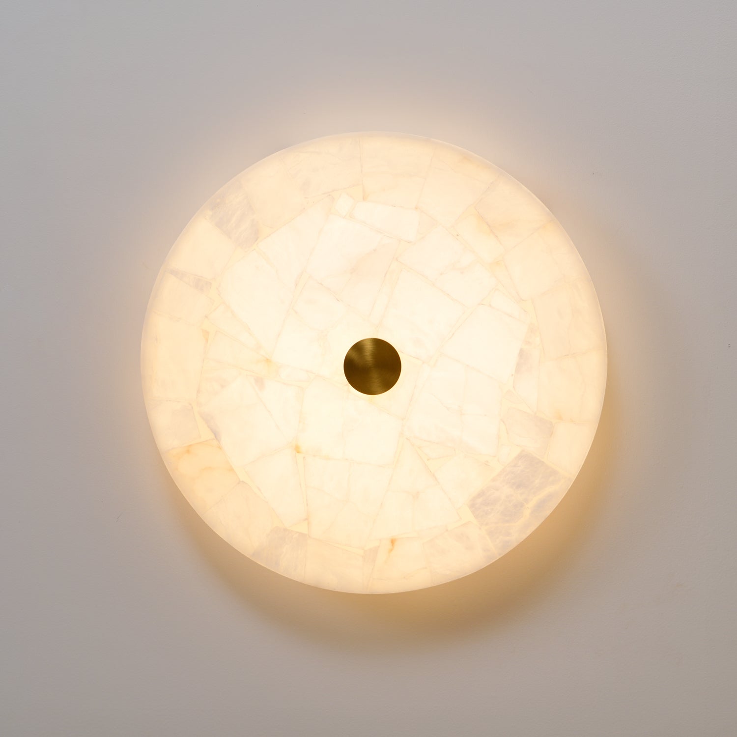 Alabaster Halo Flush