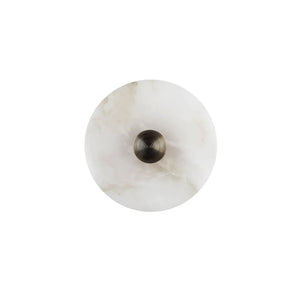 Alabaster Halo Sconce