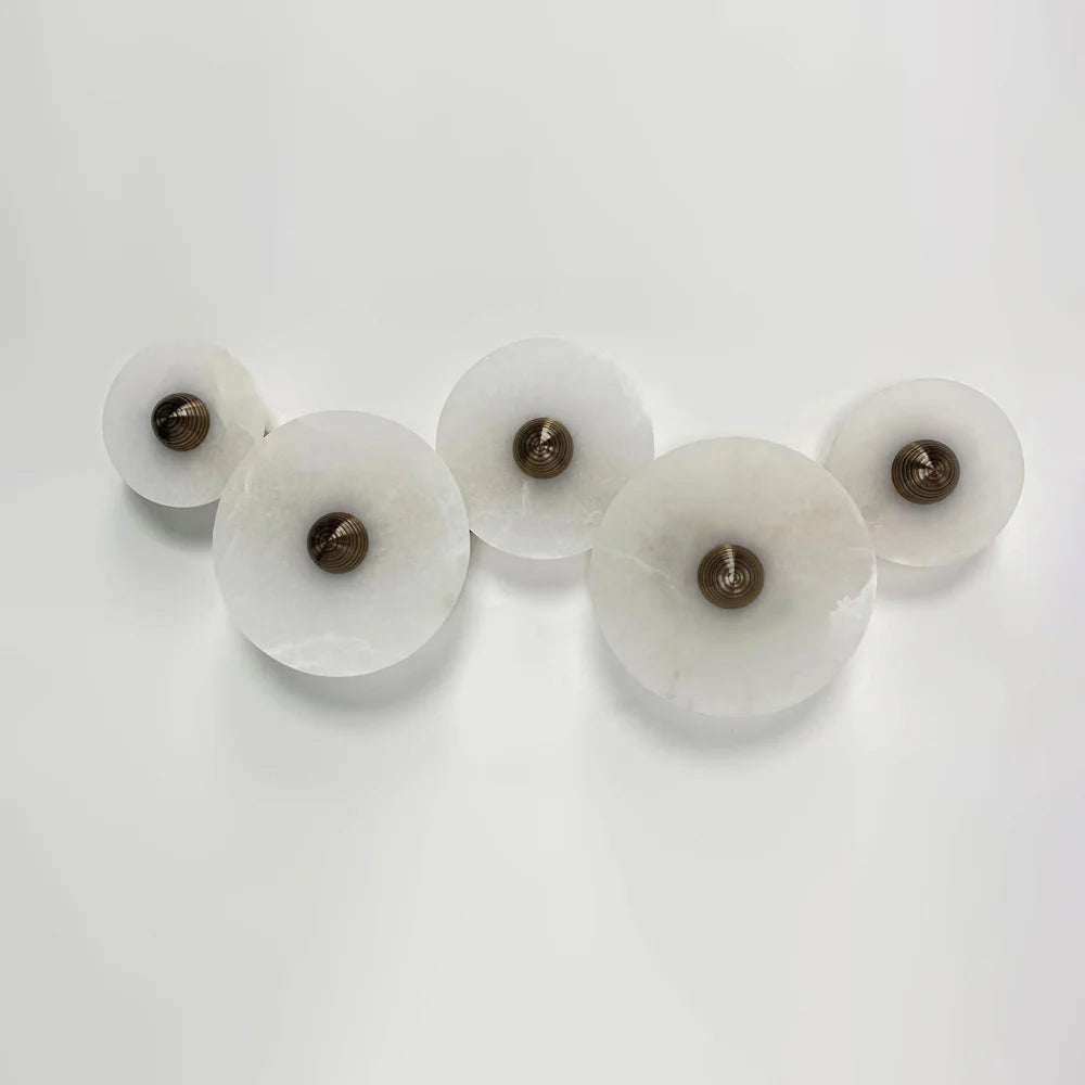 Alabaster Cluster Sconce