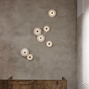 Alabaster Cluster Sconce