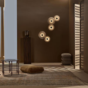 Alabaster Cluster Sconce