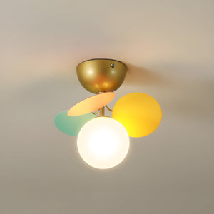 Pastel Orb Chandelier